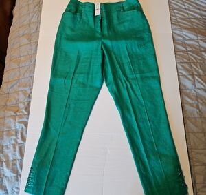 New York & Company Green Trousers